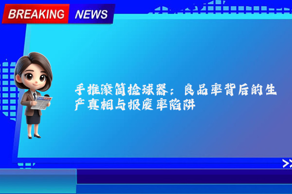 手推滚筒捡球器：良品率背后的生产真相与报废率陷阱